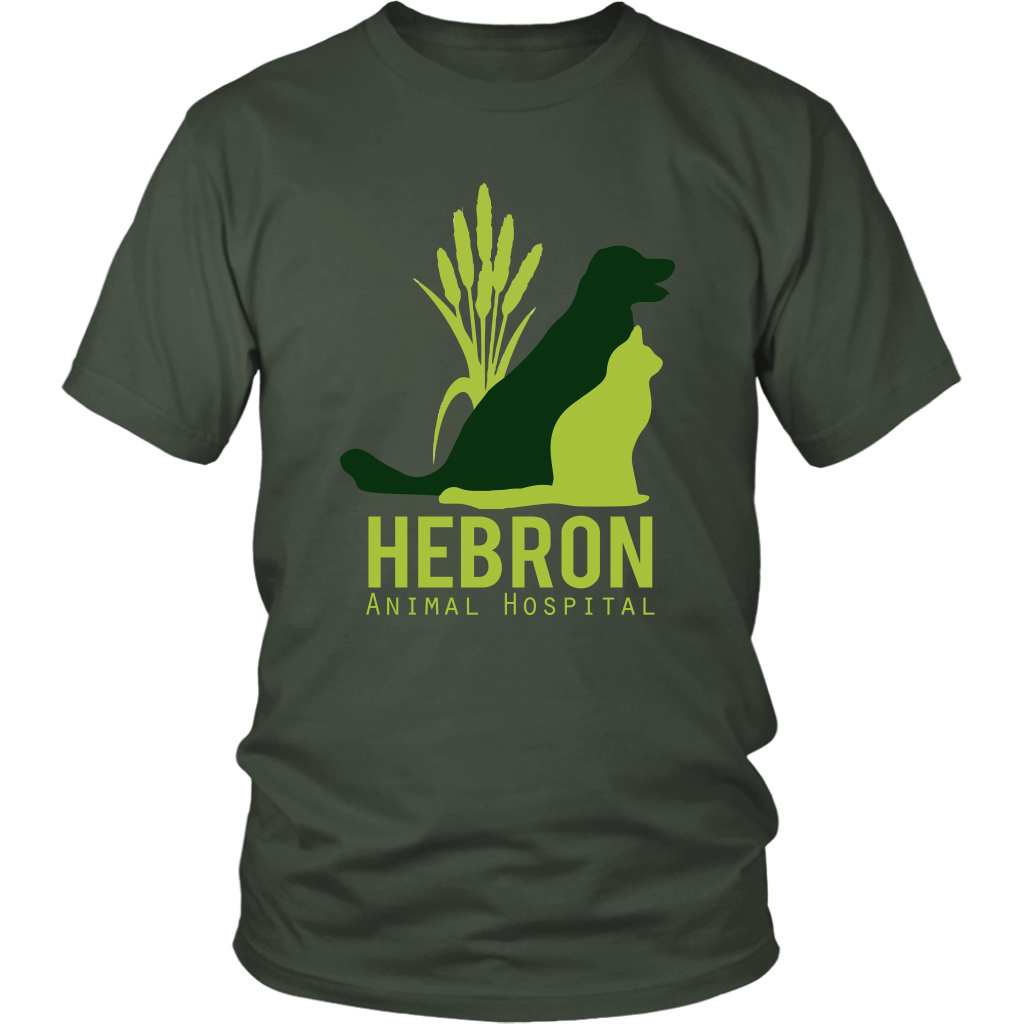 Hebron Animal Hospital Logo and Website 2-T-shirt-Teelime | shirts-hoodies-mugs