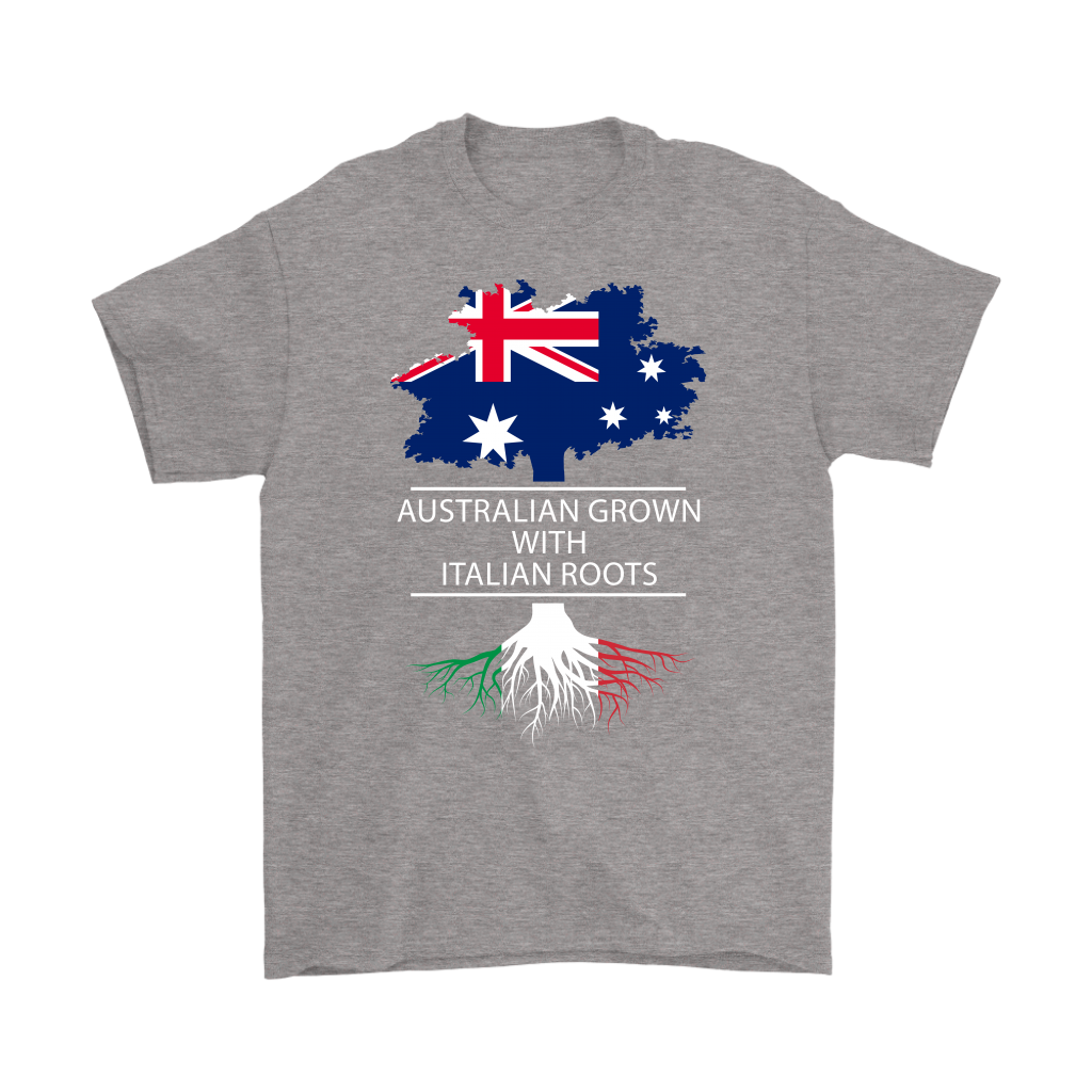 ITALIAN T SHIRT - AUSTRALIAN GROWN WITH ITALIAN ROOTS-T-shirt-Teelime | shirts-hoodies-mugs
