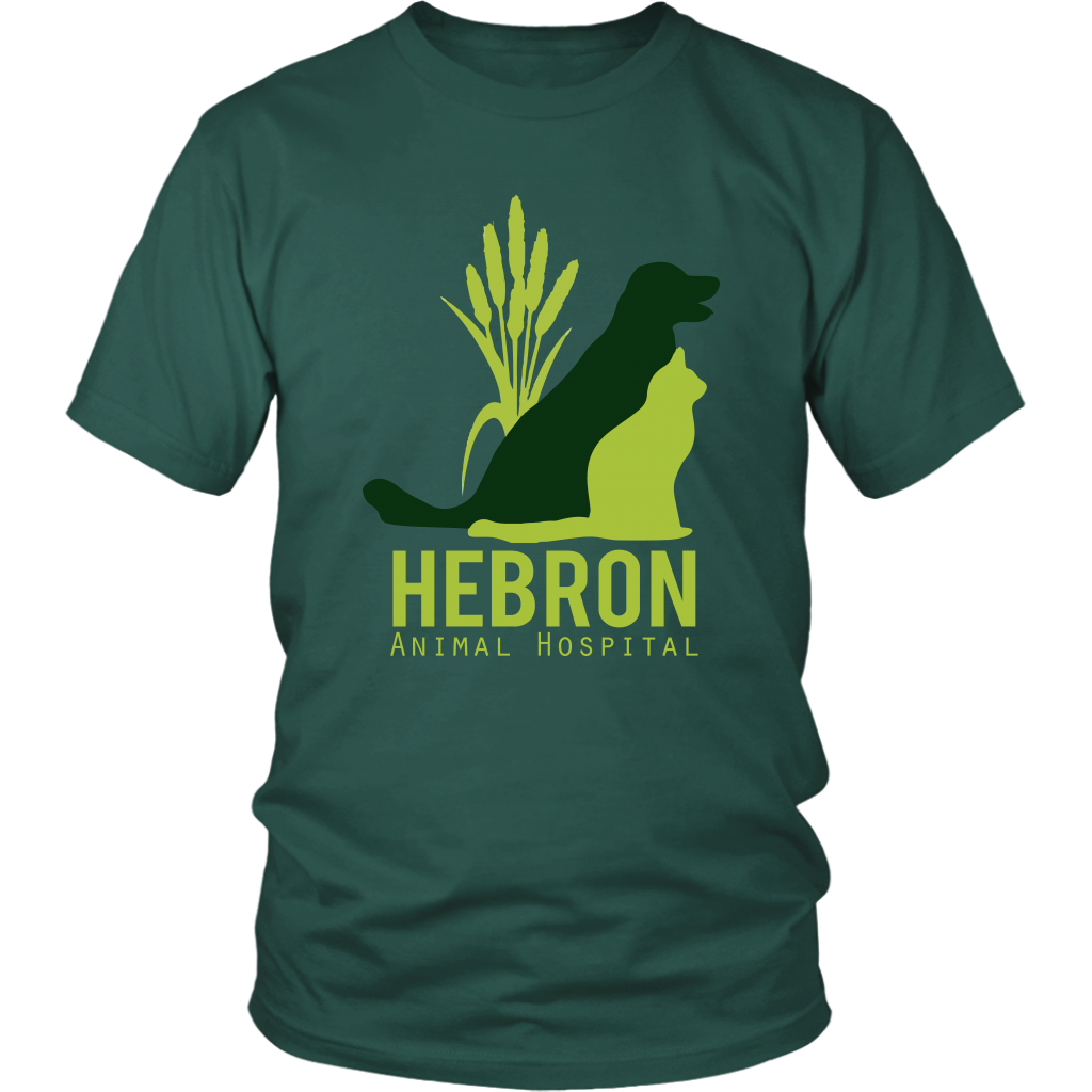 Hebron Animal Hospital Logo and Website 2-T-shirt-Teelime | shirts-hoodies-mugs