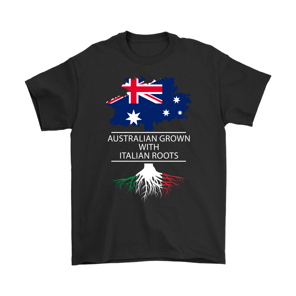 ITALIAN T SHIRT - AUSTRALIAN GROWN WITH ITALIAN ROOTS-T-shirt-Teelime | shirts-hoodies-mugs