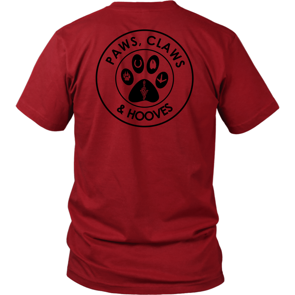 Young Harris College- Paws, Claws, Hooves 1-T-shirt-Teelime | shirts-hoodies-mugs