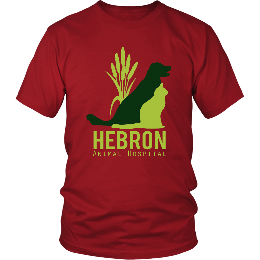 Hebron Animal Hospital Logo and Website 2-T-shirt-Teelime | shirts-hoodies-mugs