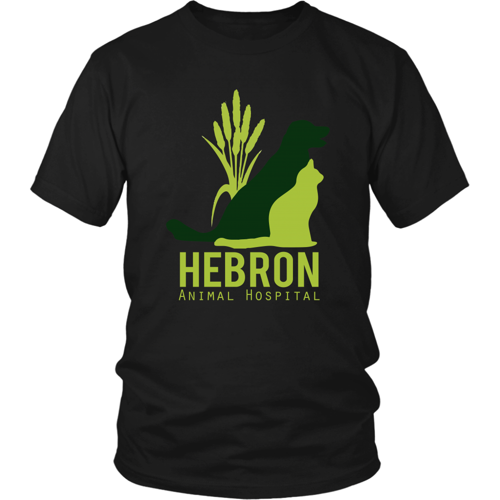 Hebron Animal Hospital Logo and Website-T-shirt-Teelime | shirts-hoodies-mugs