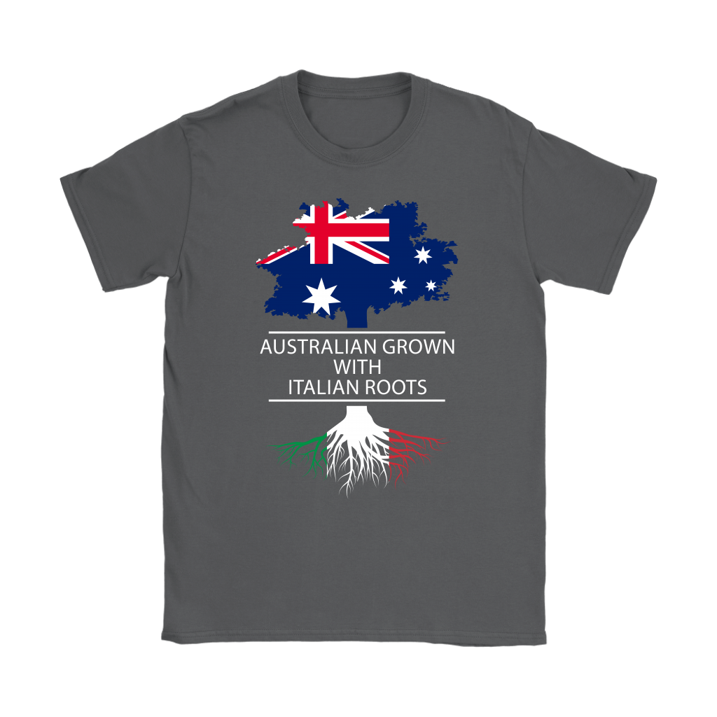 ITALIAN T SHIRT - AUSTRALIAN GROWN WITH ITALIAN ROOTS-T-shirt-Teelime | shirts-hoodies-mugs