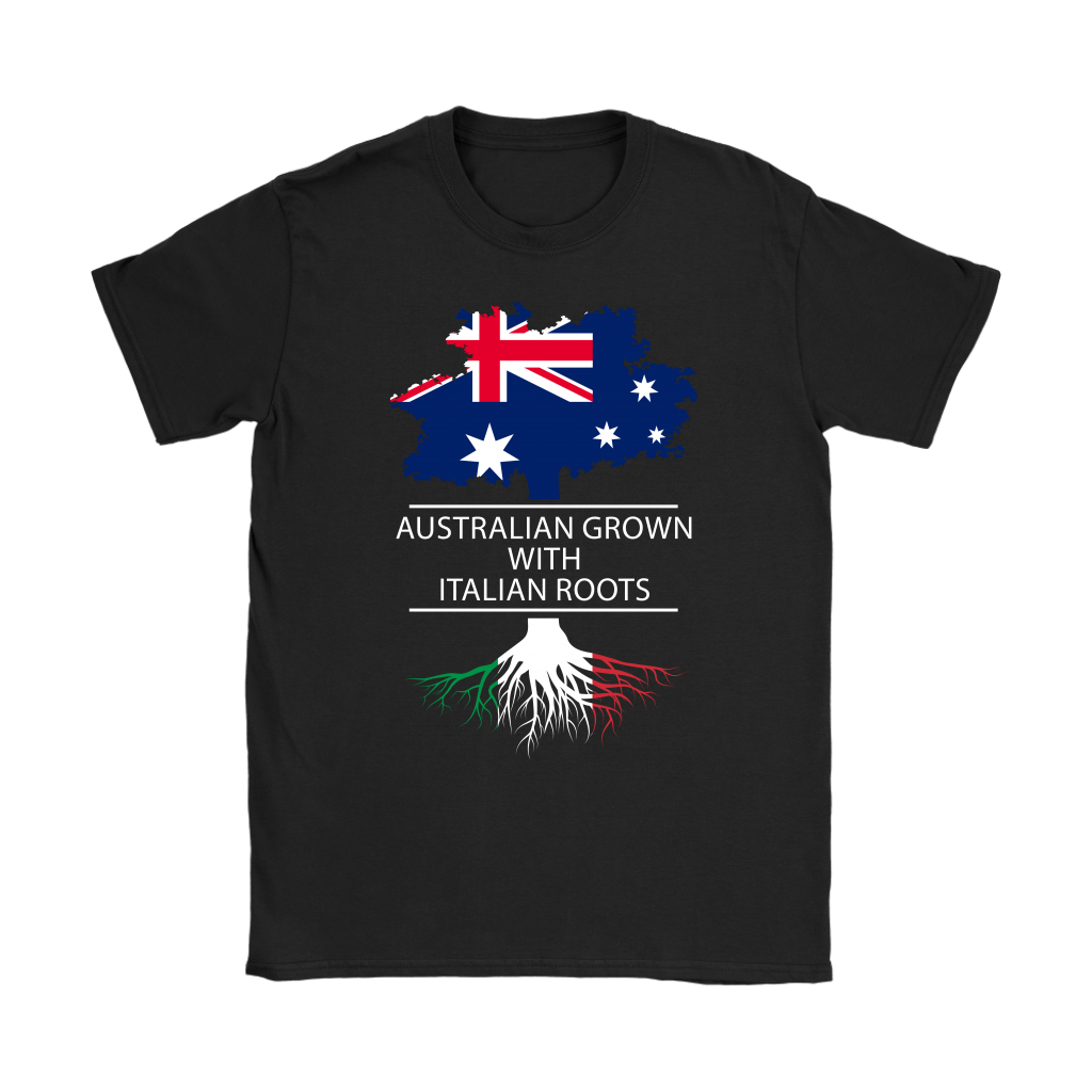 ITALIAN T SHIRT - AUSTRALIAN GROWN WITH ITALIAN ROOTS-T-shirt-Teelime | shirts-hoodies-mugs