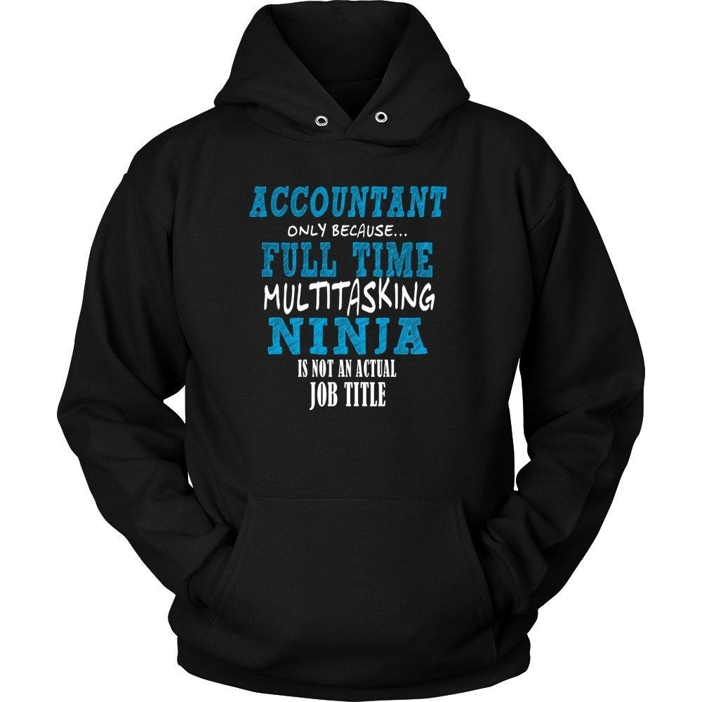 Accountant Funny T Shirt - Multitasking ninja-T-shirt-Teelime | shirts-hoodies-mugs