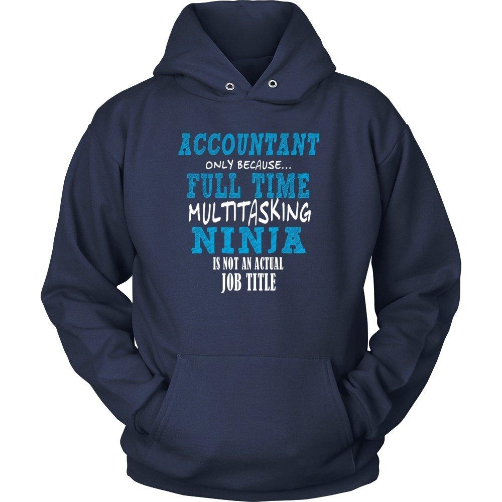 Accountant Funny T Shirt - Multitasking ninja-T-shirt-Teelime | shirts-hoodies-mugs