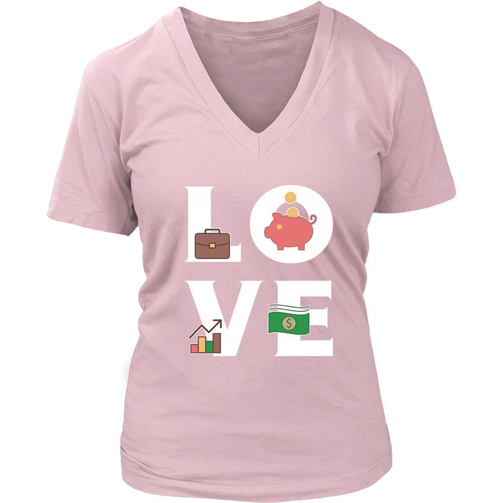 Accountant - LOVE Accountanting - Profession/Job Shirt-T-shirt-Teelime | shirts-hoodies-mugs