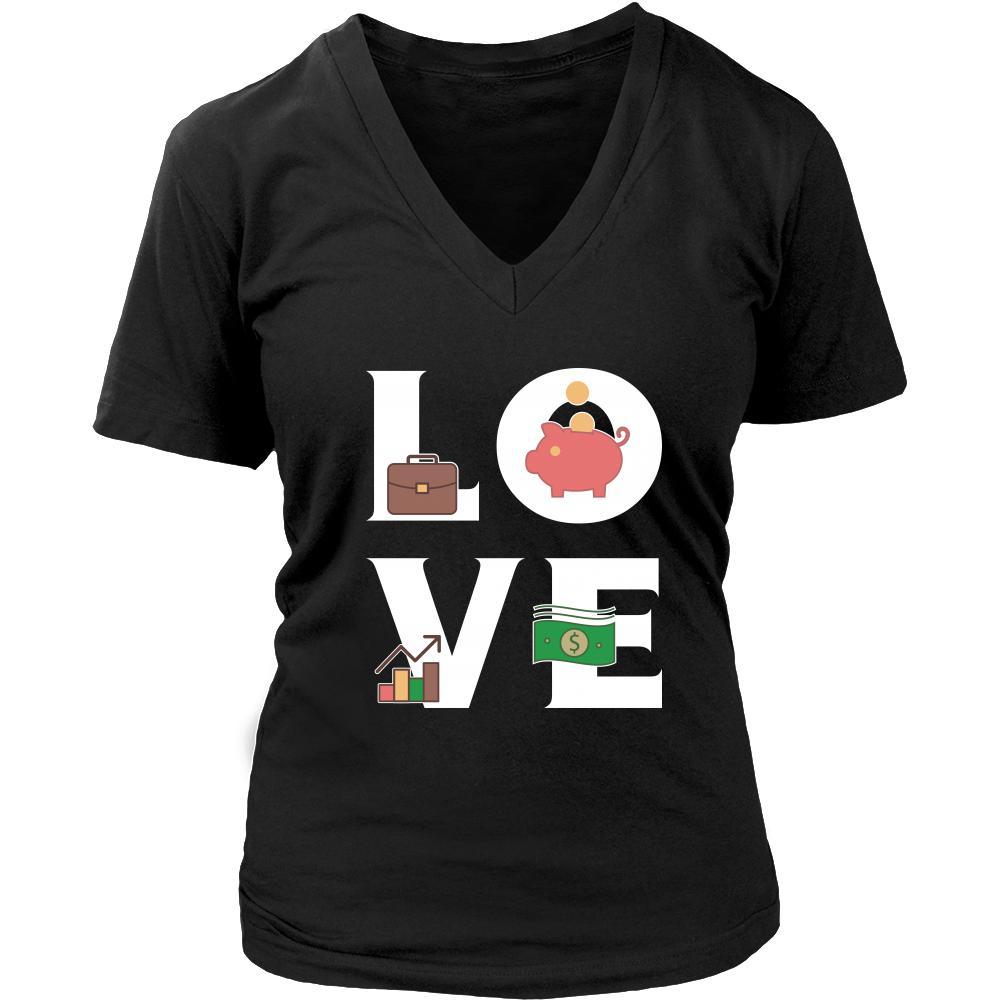 Accountant - LOVE Accountanting - Profession/Job Shirt-T-shirt-Teelime | shirts-hoodies-mugs
