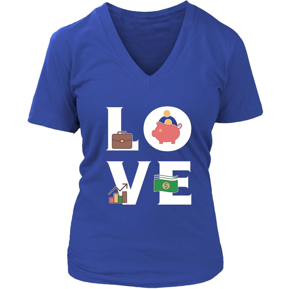 Accountant - LOVE Accountanting - Profession/Job Shirt-T-shirt-Teelime | shirts-hoodies-mugs