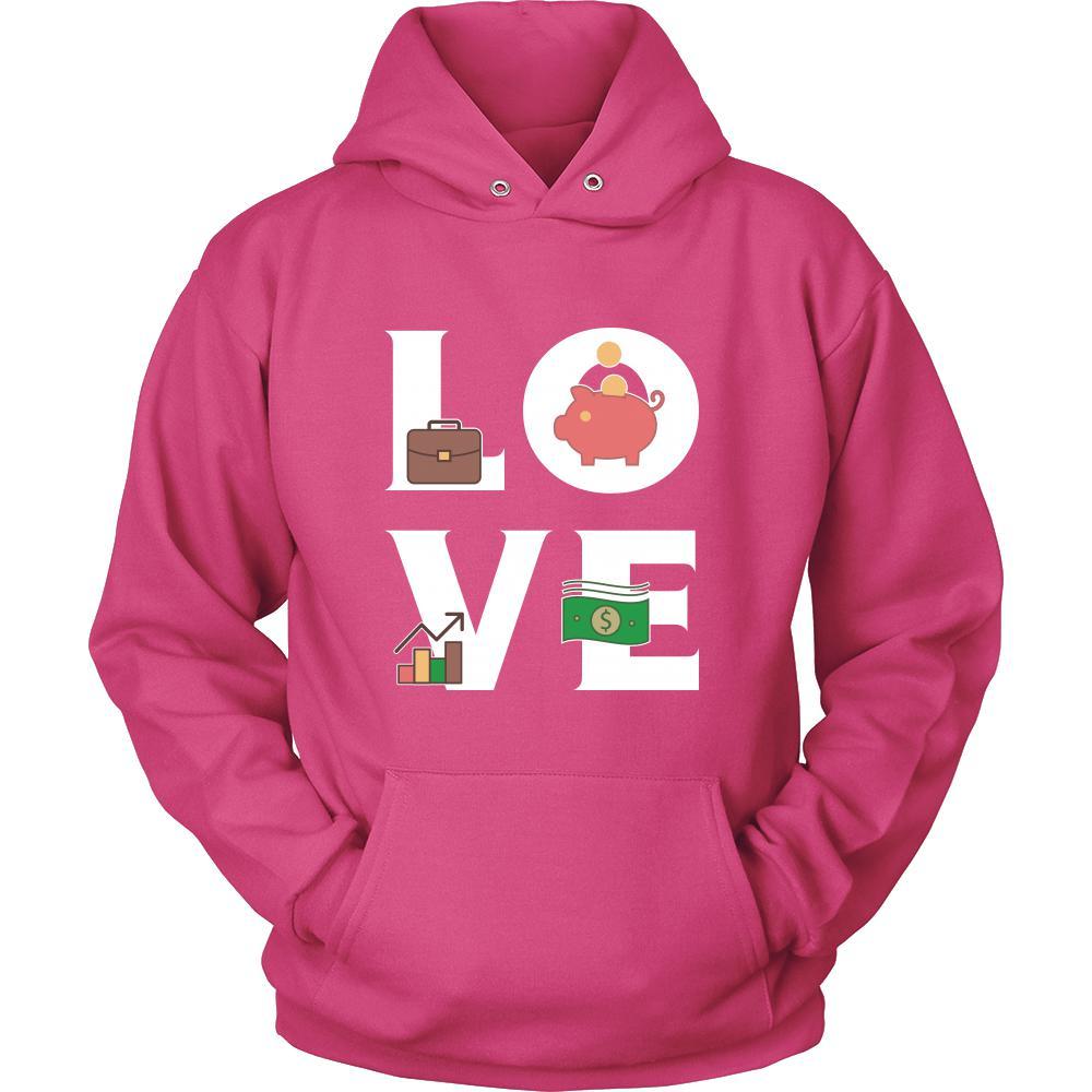 Accountant - LOVE Accountanting - Profession/Job Shirt-T-shirt-Teelime | shirts-hoodies-mugs