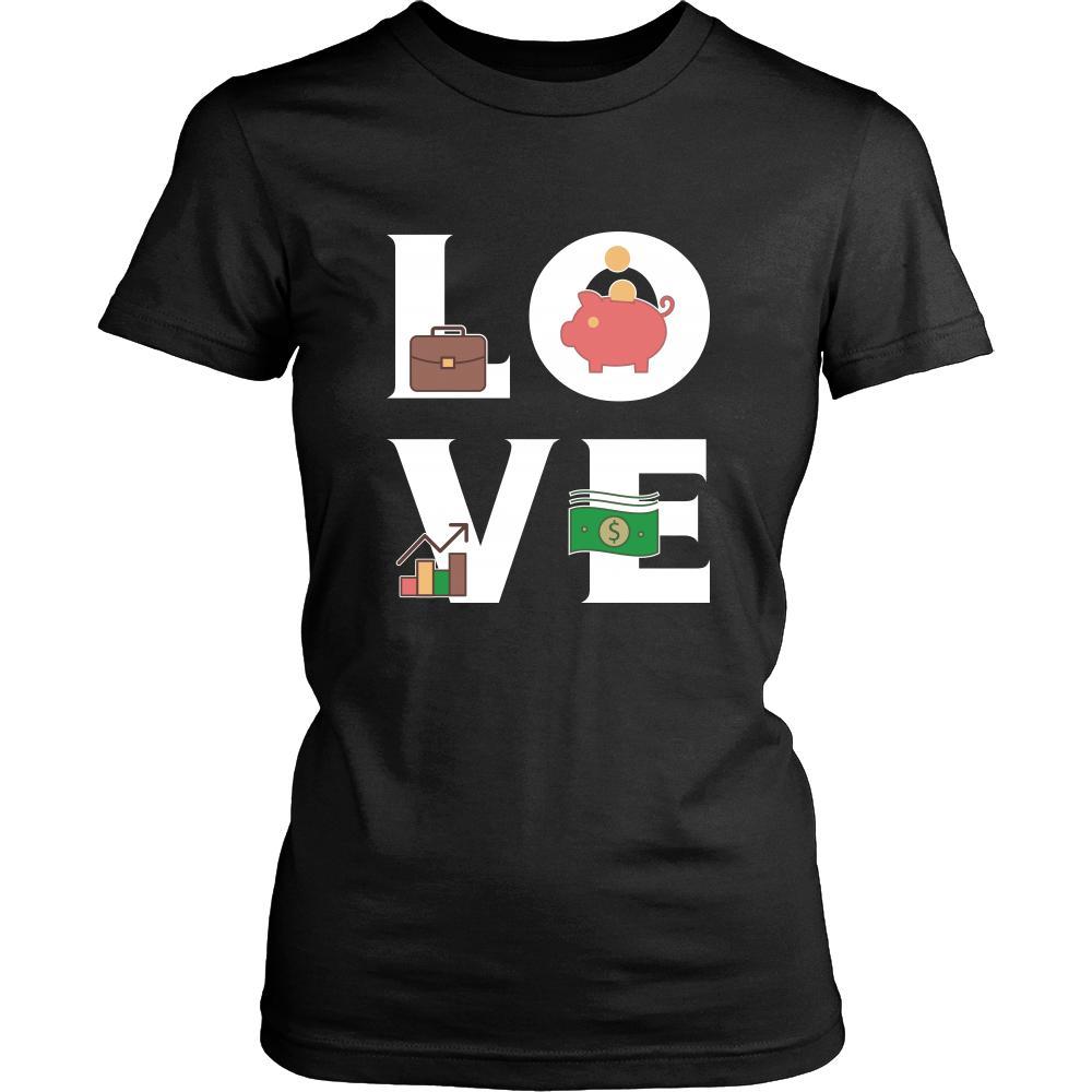 Accountant - LOVE Accountanting - Profession/Job Shirt-T-shirt-Teelime | shirts-hoodies-mugs