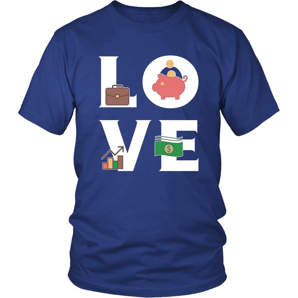 Accountant - LOVE Accountanting - Profession/Job Shirt-T-shirt-Teelime | shirts-hoodies-mugs