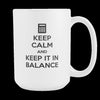 Accountant mug - Keep Calm and keep it in balance-Drinkware-Teelime | shirts-hoodies-mugs