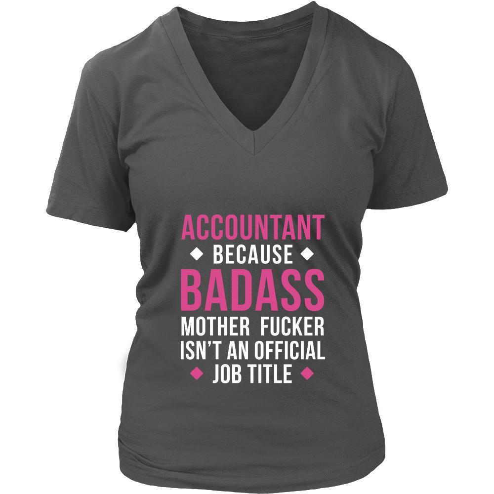 Accountant Shirt - Accountant because badass mother fucker isn't an official job title - Profession Gift-T-shirt-Teelime | shirts-hoodies-mugs