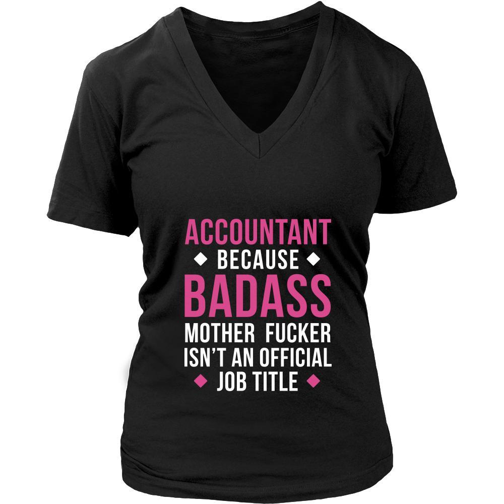 Accountant Shirt - Accountant because badass mother fucker isn't an official job title - Profession Gift-T-shirt-Teelime | shirts-hoodies-mugs