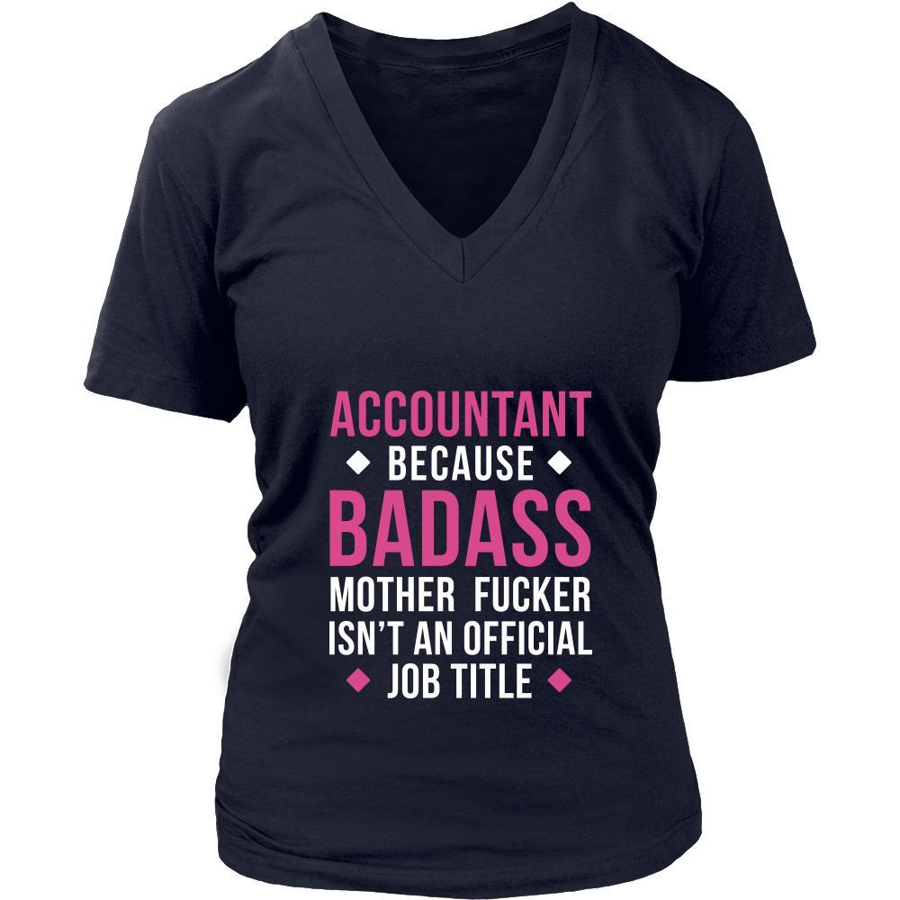 Accountant Shirt - Accountant because badass mother fucker isn't an official job title - Profession Gift-T-shirt-Teelime | shirts-hoodies-mugs
