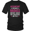 Accountant Shirt - Accountant because badass mother fucker isn't an official job title - Profession Gift-T-shirt-Teelime | shirts-hoodies-mugs