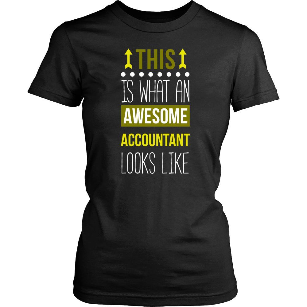 Accountant Shirt - This is what an awesome Accountant looks like - Profession Gift-T-shirt-Teelime | shirts-hoodies-mugs