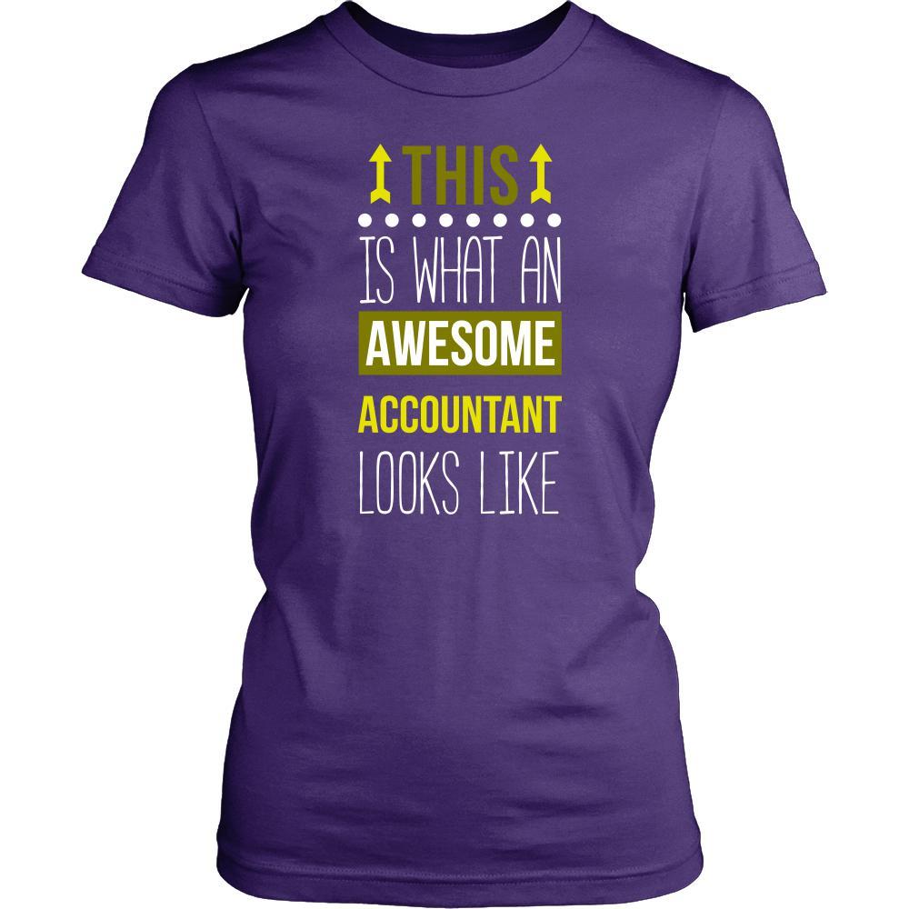 Accountant Shirt - This is what an awesome Accountant looks like - Profession Gift-T-shirt-Teelime | shirts-hoodies-mugs