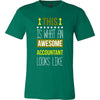 Accountant Shirt - This is what an awesome Accountant looks like - Profession Gift-T-shirt-Teelime | shirts-hoodies-mugs