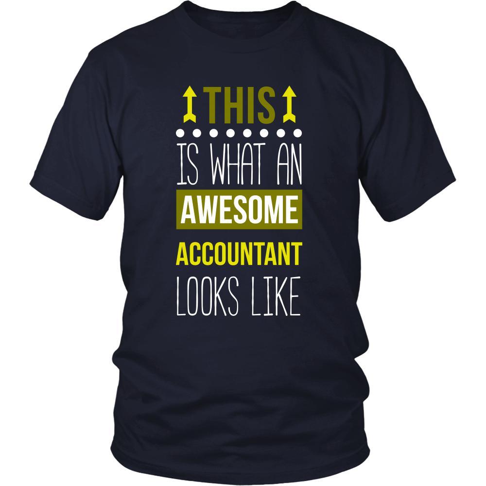 Accountant Shirt - This is what an awesome Accountant looks like - Profession Gift-T-shirt-Teelime | shirts-hoodies-mugs