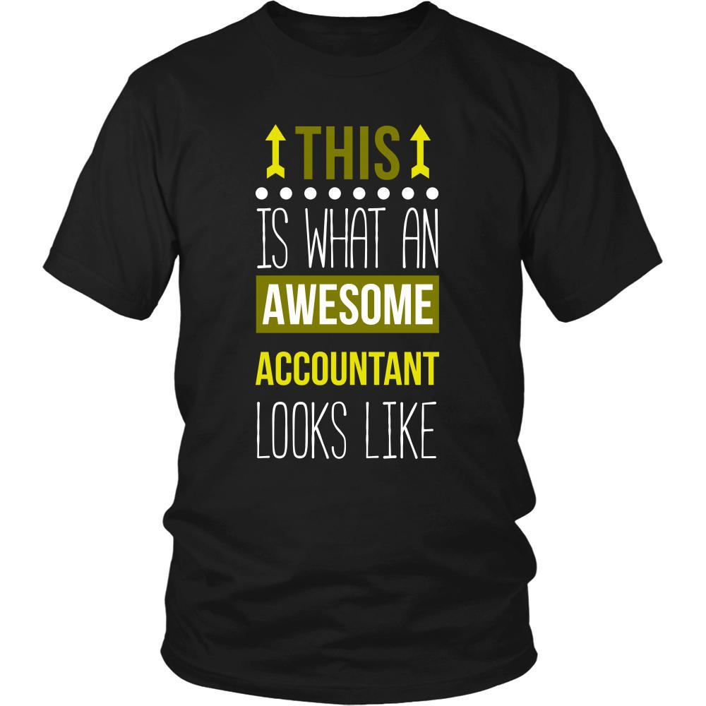 Accountant Shirt - This is what an awesome Accountant looks like - Profession Gift-T-shirt-Teelime | shirts-hoodies-mugs