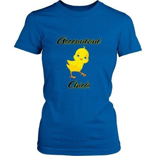 Accountant T Shirt - Accountant chick-T-shirt-Teelime | shirts-hoodies-mugs