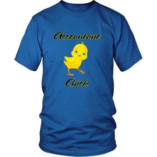 Accountant T Shirt - Accountant chick-T-shirt-Teelime | shirts-hoodies-mugs