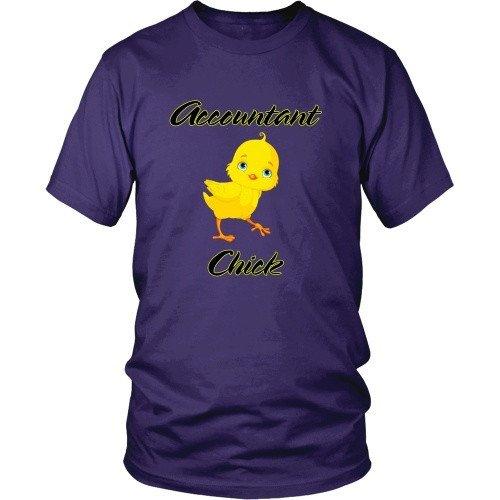 Accountant T Shirt - Accountant chick-T-shirt-Teelime | shirts-hoodies-mugs