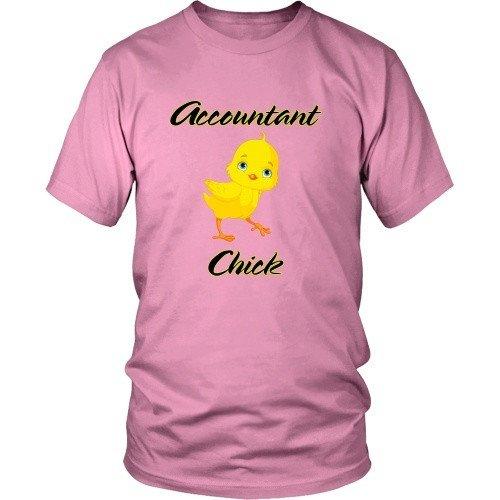Accountant T Shirt - Accountant chick-T-shirt-Teelime | shirts-hoodies-mugs
