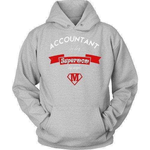 Accountant T Shirt - Accountant supermom-T-shirt-Teelime | shirts-hoodies-mugs