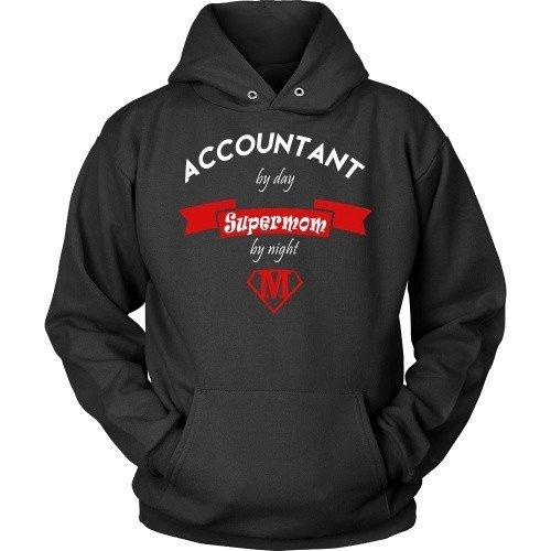 Accountant T Shirt - Accountant supermom-T-shirt-Teelime | shirts-hoodies-mugs