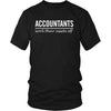 Accountant T Shirt - Accountants work their assets off-T-shirt-Teelime | shirts-hoodies-mugs