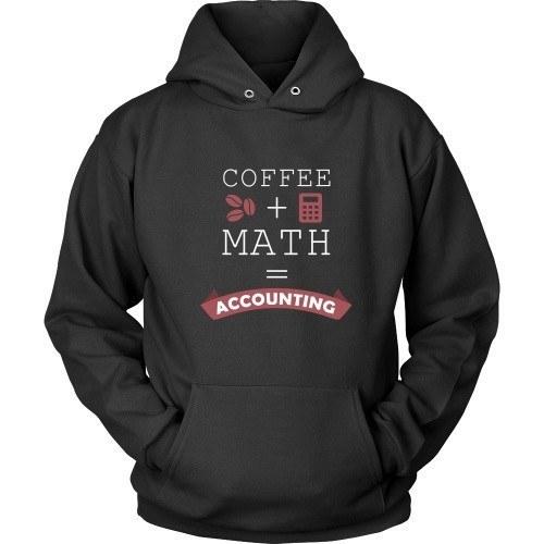 Accountant T Shirt - Coffee + Math = Accounting-T-shirt-Teelime | shirts-hoodies-mugs