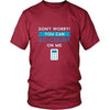 Accountant T Shirt - Don't worry You can AC-COUNT On Me-T-shirt-Teelime | shirts-hoodies-mugs