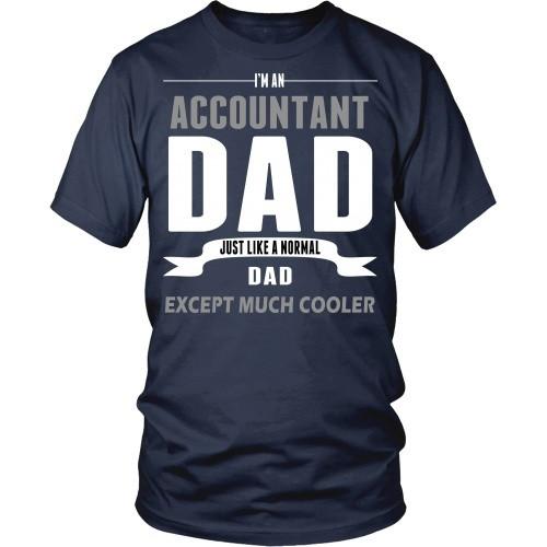 Accountant T Shirt - I'm an Accountant dad-T-shirt-Teelime | shirts-hoodies-mugs
