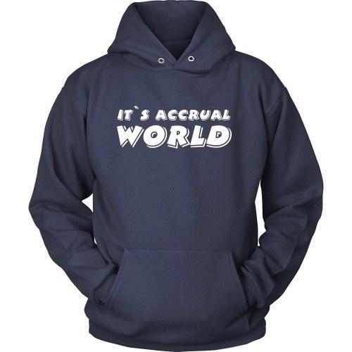 Accountant T Shirt - It's accrual world-T-shirt-Teelime | shirts-hoodies-mugs