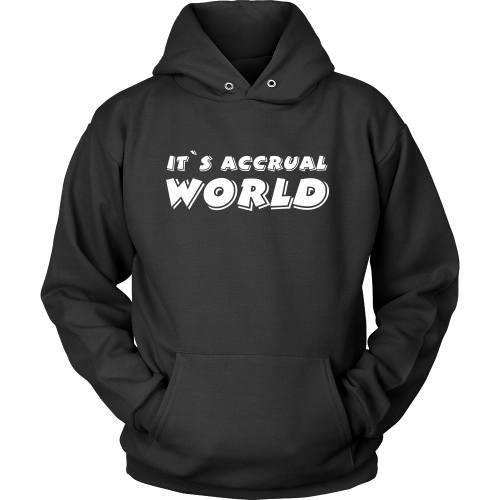 Accountant T Shirt - It's accrual world-T-shirt-Teelime | shirts-hoodies-mugs