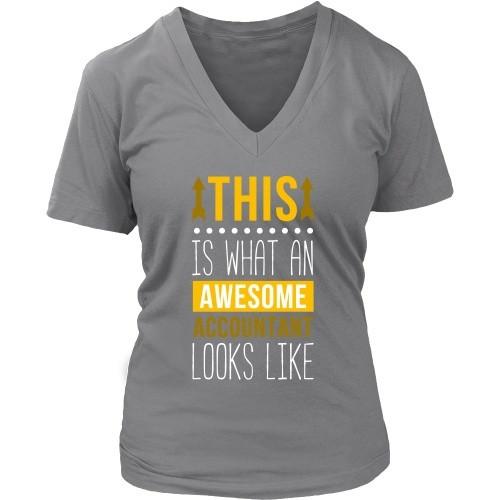 Accountant T Shirt - This is what an Awesome Accountant looks like-T-shirt-Teelime | shirts-hoodies-mugs