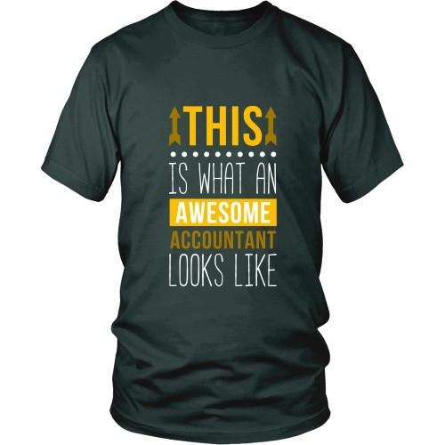 Accountant T Shirt - This is what an Awesome Accountant looks like-T-shirt-Teelime | shirts-hoodies-mugs