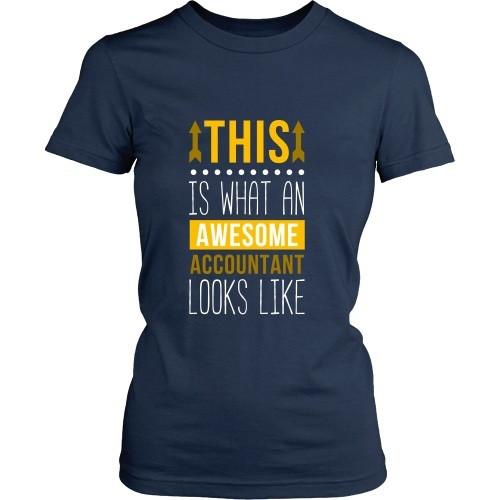 Accountant T Shirt - This is what an Awesome Accountant looks like-T-shirt-Teelime | shirts-hoodies-mugs