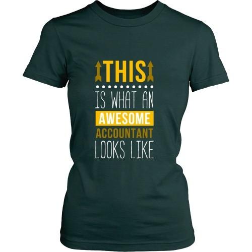 Accountant T Shirt - This is what an Awesome Accountant looks like-T-shirt-Teelime | shirts-hoodies-mugs