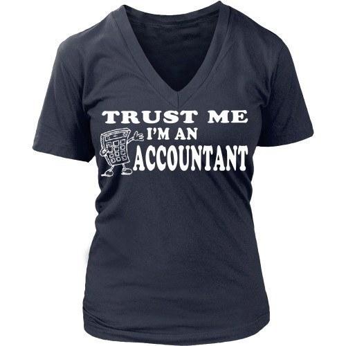Accountant T Shirt - Trust me I'm an Accountant-T-shirt-Teelime | shirts-hoodies-mugs