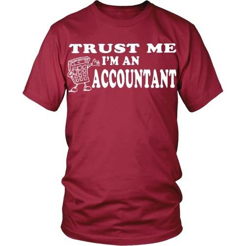 Accountant T Shirt - Trust me I'm an Accountant-T-shirt-Teelime | shirts-hoodies-mugs