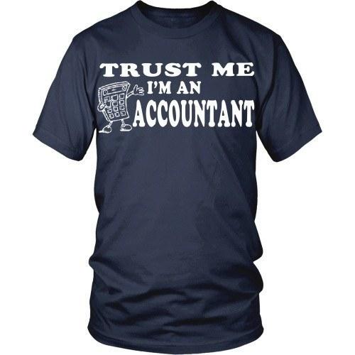 Accountant T Shirt - Trust me I'm an Accountant-T-shirt-Teelime | shirts-hoodies-mugs