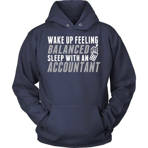 Accountant T Shirt - Wake up feeling balanced sleep with an Accountant-T-shirt-Teelime | shirts-hoodies-mugs