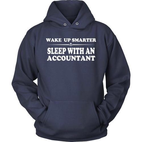 Accountant T Shirt - Wake up smarter sleep with an Accountant-T-shirt-Teelime | shirts-hoodies-mugs