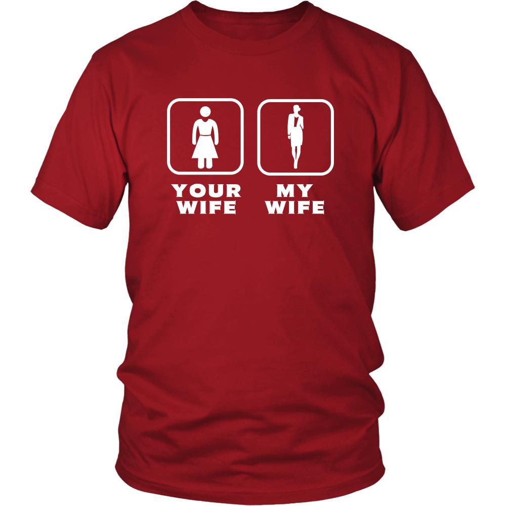 Accountant - Your wife My wife - Father's Day Profession/Job Shirt-T-shirt-Teelime | shirts-hoodies-mugs