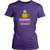 Accounting T Shirt - Accountant Powered by Coffee-T-shirt-Teelime | shirts-hoodies-mugs